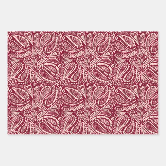 Papier à envelopper Feuille plate de 3 (Devant)