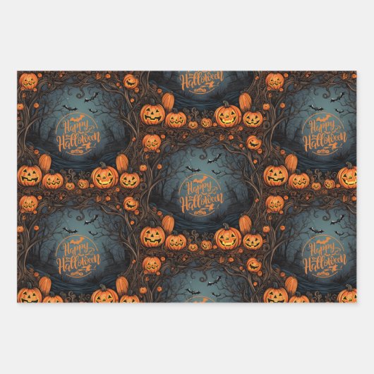 Papier à envelopper Feuille plate de 3 (Devant)