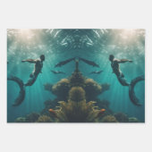 Papier à envelopper Feuille plate de 3 (Devant 2)