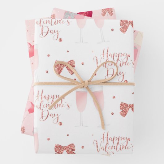 Papier à envelopper Feuille plate de 3 (En situation)