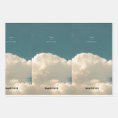 Papier à envelopper Feuille plate de 3 (Devant)