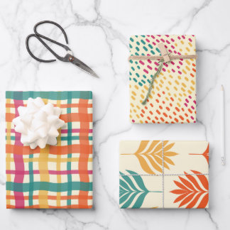 Papier à envelopper Feuille plate de 3