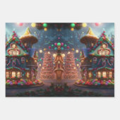 Papier à envelopper Feuille plate de 3 (Devant)