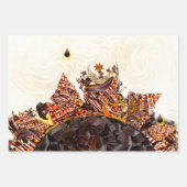 Papier à envelopper Feuille plate de 3 (Devant 2)