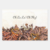 Papier à envelopper Feuille plate de 3 (Devant)