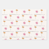 Papier à envelopper Feuille plate de 3 (Devant)