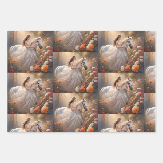 Papier à envelopper Feuille plate de 3 (Devant 3)