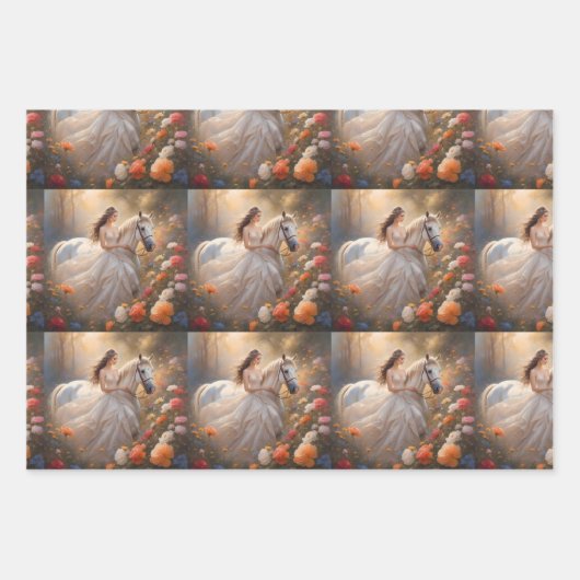 Papier à envelopper Feuille plate de 3 (Devant)