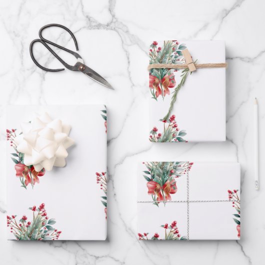 Papier à envelopper Feuille plate de 3 (Recto)