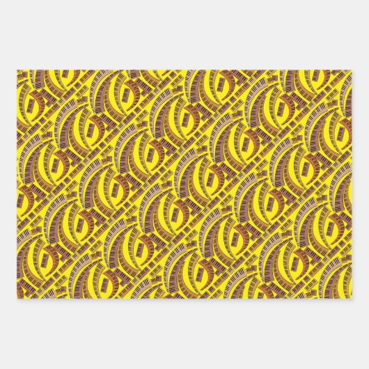 Papier à envelopper Feuille plate de 3 (Devant 3)