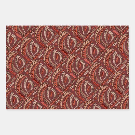 Papier à envelopper Feuille plate de 3 (Devant 2)