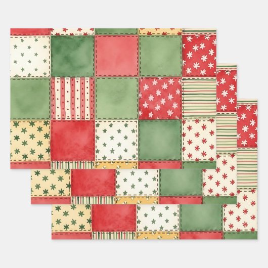 Papier à envelopper Feuille plate de 3 (Lot)