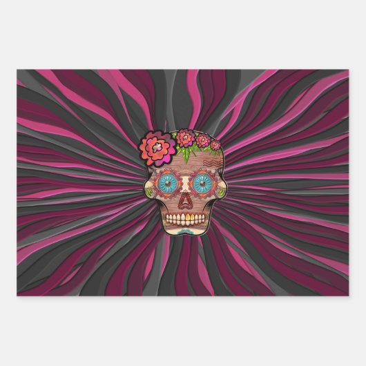 Papier à envelopper Feuille plate de 3 (Devant)