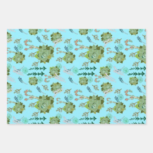 Papier à envelopper Feuille plate de 3 (Devant 2)