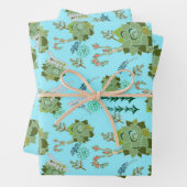 Papier à envelopper Feuille plate de 3 (En situation)