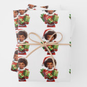 Papier à envelopper Feuille plate de 3 (En situation)