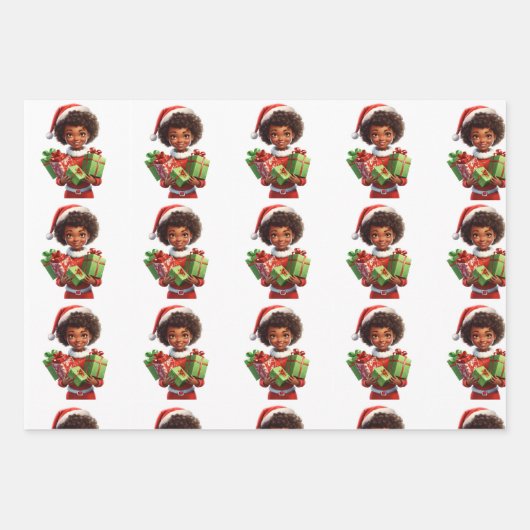 Papier à envelopper Feuille plate de 3 (Devant)