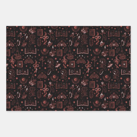 Papier à envelopper Feuille plate de 3 (Devant)