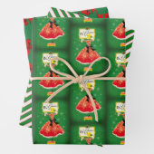 Papier à envelopper Feuille plate de 3 (En situation)