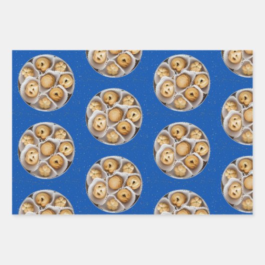 Papier à envelopper Feuille plate de 3 (Devant)