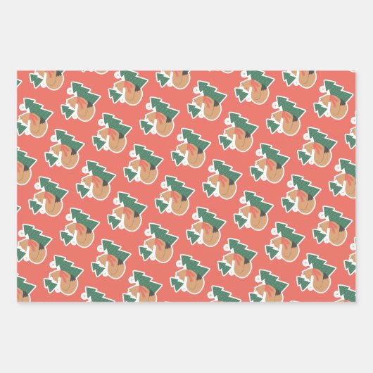 Papier à envelopper Feuille plate de 3 (Devant 3)