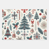 Papier à envelopper Feuille plate de 3 (Devant 2)