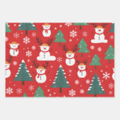 Papier à envelopper Feuille plate de 3 (Devant)