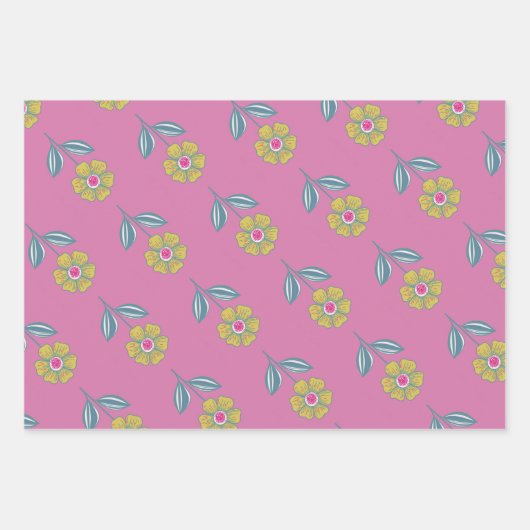 Papier à envelopper Feuille plate de 3 (Devant 2)