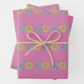 Papier à envelopper Feuille plate de 3 (En situation)