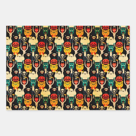 Papier à envelopper Feuille plate de 3 (Devant 2)