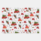 Papier à envelopper Feuille plate de 3 (Devant 3)