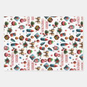 Papier à envelopper Feuille plate de 3 (Devant 2)