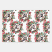 Papier à envelopper Feuille plate de 3 (Devant)