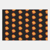 Papier à envelopper Feuille plate de 3 (Devant)