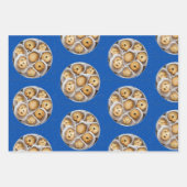 Papier à envelopper Feuille plate de 3 (Devant)