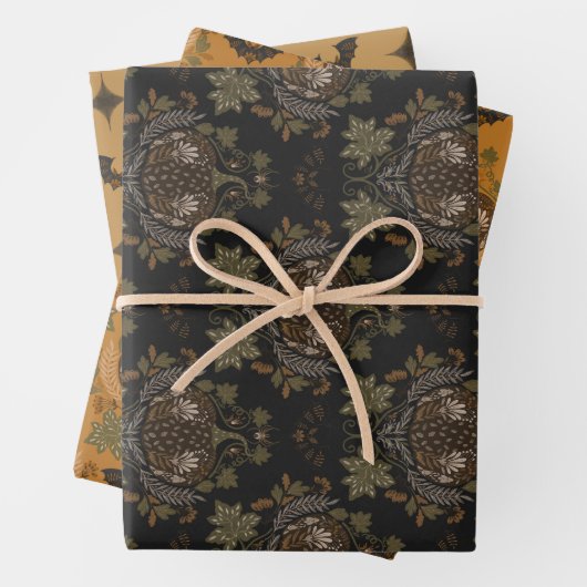 Papier à envelopper Feuille plate de 3 (En situation)