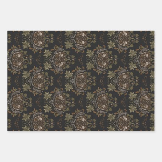 Papier à envelopper Feuille plate de 3 (Devant)