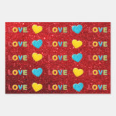 Papier à envelopper Feuille plate de 3 (Devant)