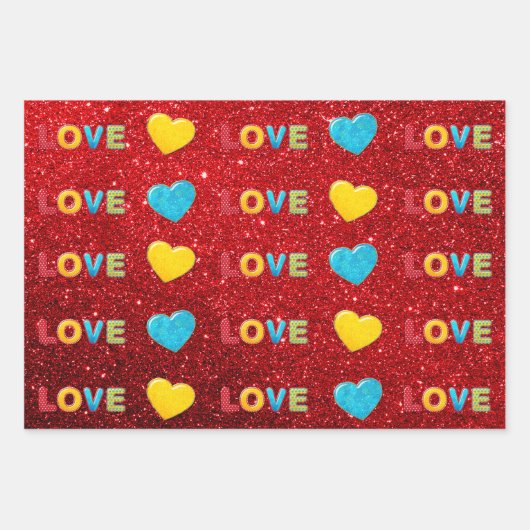 Papier à envelopper Feuille plate de 3 (Devant)