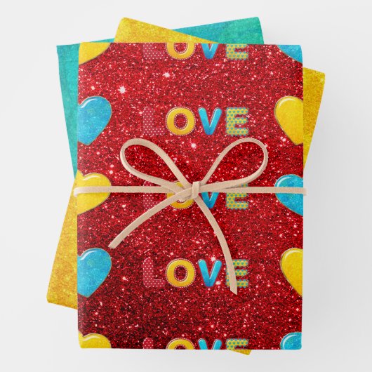 Papier à envelopper Feuille plate de 3 (En situation)