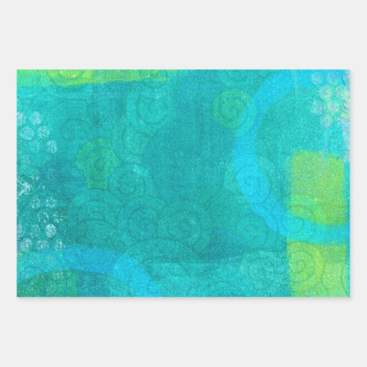 Papier à envelopper Feuille plate de 3 (Devant 3)