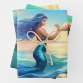 Papier à envelopper Feuille plate de 3 (En situation)