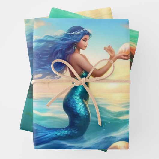 Papier à envelopper Feuille plate de 3 (En situation)