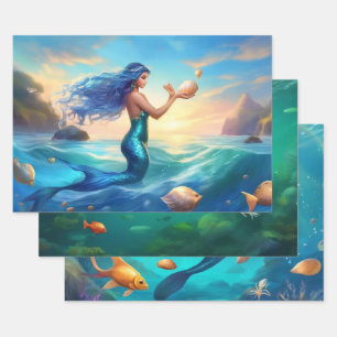 Papier à envelopper Feuille plate de 3