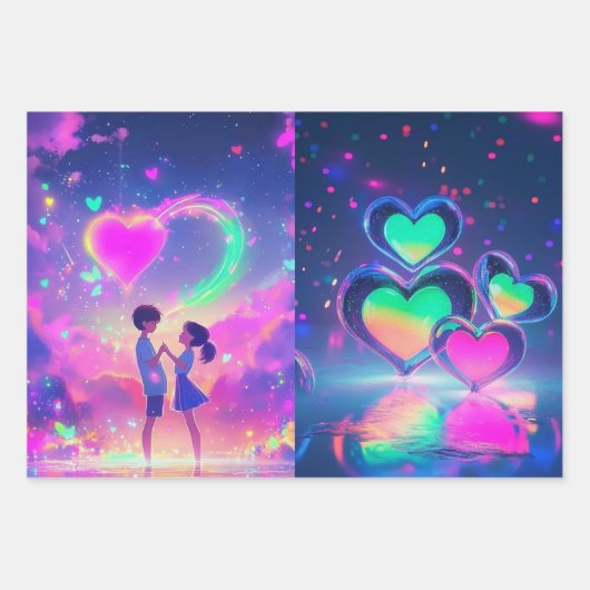 Papier à envelopper Feuille plate de 3 (Devant 3)