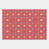 Papier à envelopper Feuille plate de 3 (Devant)