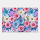 Papier à envelopper feuille plate différente série (Devant)