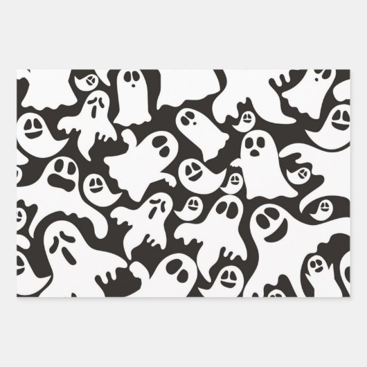 Papier à envelopper Feuille plate Ensemble de 3 th (Devant 3)