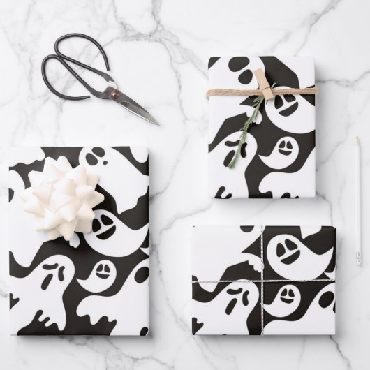 Papier à envelopper Feuille plate Ensemble de 3 th (Recto)