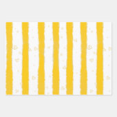 Papier à envelopper Feuille plate Ensemble de 3 Vi (Devant 3)